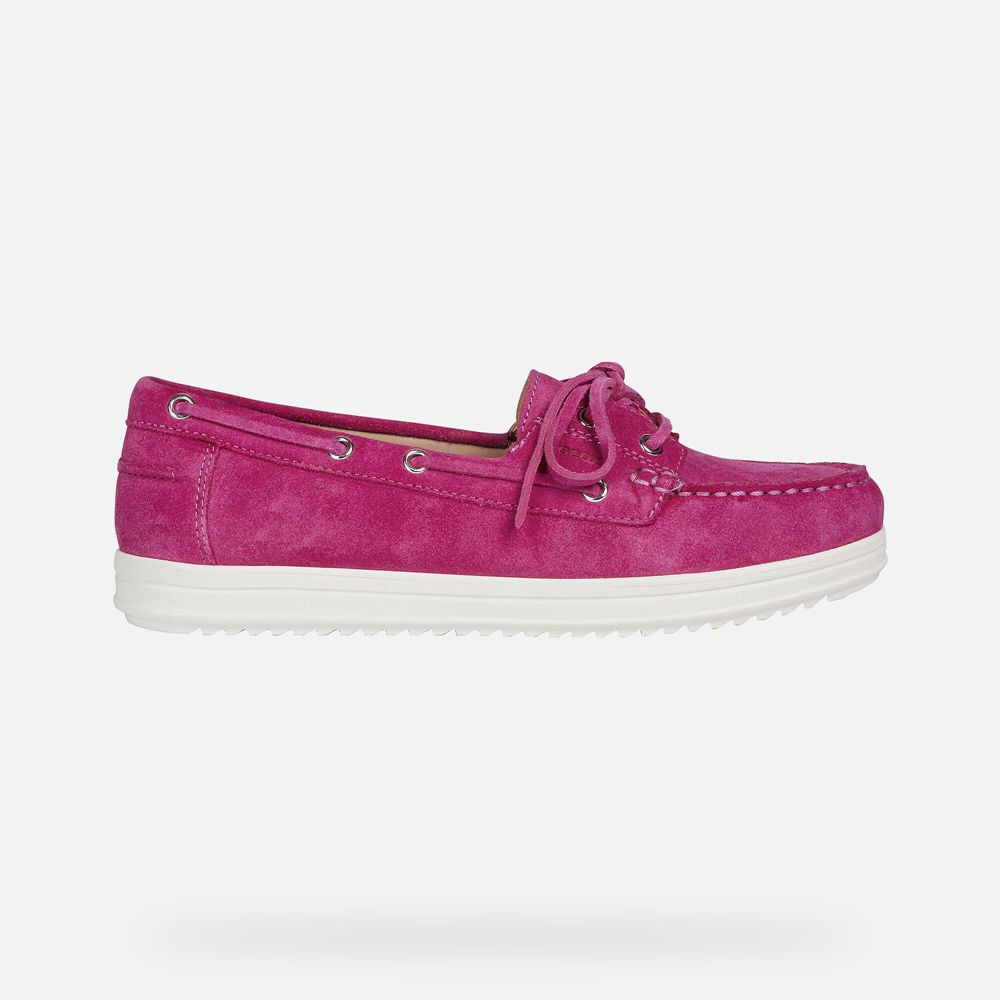 Geox Bayan Loafers Pembe - Genova - RAW-142850